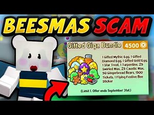*NEW* Beesmas Pack LEAKS (Are They A SCAM?) | Bee Swarm Simulator