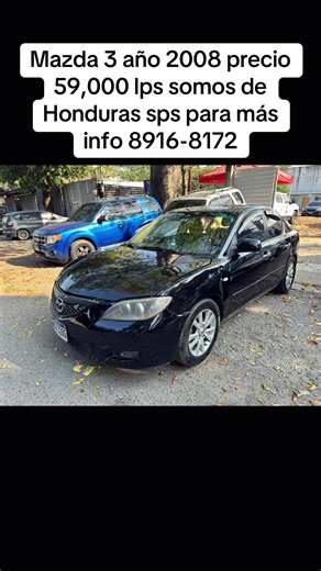 🚩-MAZDA 3-🔥 🚩-AÑO 2008 🚩-AIRE REVISAR 🚩-MOTOR 2.3 🚩- AUTOMÁTICO 🚩-VIDRIOS ELÉCTRICOS 🚩-RINES DE LUJO 🚩-PANTALLA 💰PRECIO 59,000 LPS 🚩-ACEPTO CAMBIO 📱MAS INFORMACIÓN#mazda #viral #parati #carro