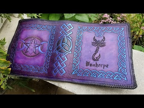 Custom Leather Book Cover