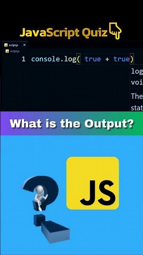 JS Beginners Try This Quiz! #shorts #javascript