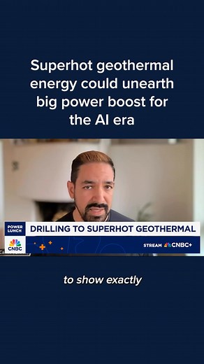 Geothermal energy has been used for thousands of years. It’s getting a big upgrade. Superhot geothermal uses ultra-deep drilling to access extremely hot rocks, extracting 5 to 10 times more power per well. Quaise Energy, a Massachusetts-based startup, is in the market developing the technology, which involves an electromagnetic beam that vaporizes rock. CNBC's Diana Olick has more. cnb.cx/4ffo65b | CNBC