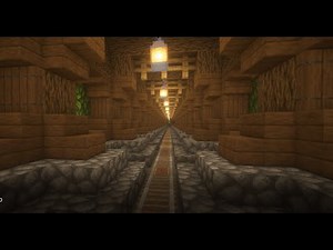 how to build underground tunnel design in minecraft