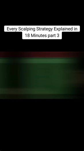 Every Scalping Strategy Explained in 18 Minutes Part 3