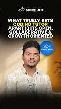 Coding Tutor My Journey - Abhilash Srimanthula