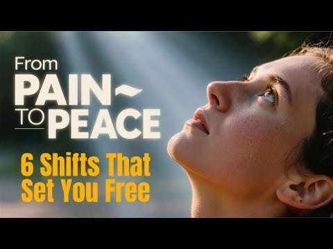 From Pain to Peace (6 Shifts That Set You Free)
