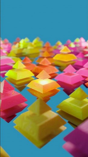 How I Build Infinite Diamond Arrays #blender #geometrynodes #tutorial
