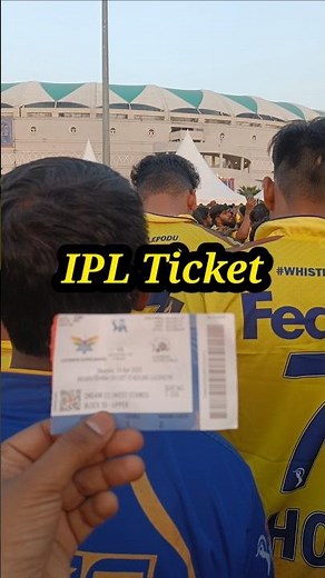 IPL Ticket Full Information Vlog : Ekana Stadium Lucknow IPL 2025