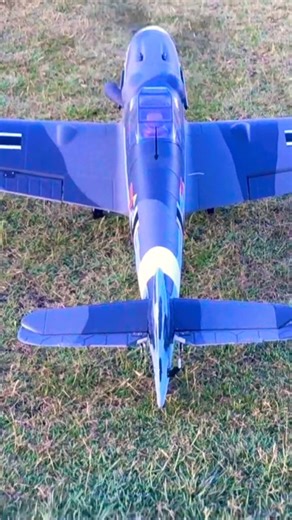 Messerschmitt Bf109 rc warbird taking off real engine sound added #rc #rcplane #aviation #shorts