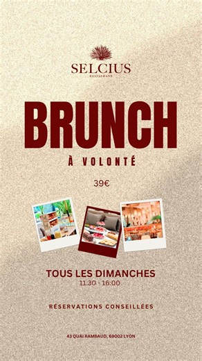 #brunch #Lyon #selcius #confluence #foodlyon | Selcius