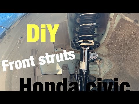 How to replace Honda Civic front struts