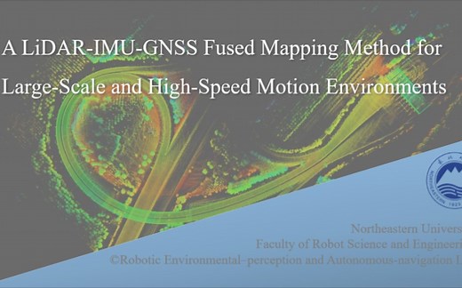 A LiDAR-IMU-GNSS Fused Mapping Method-