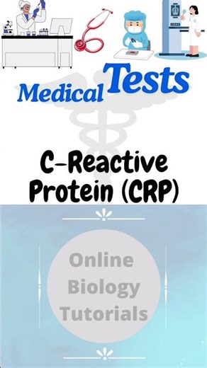 CRP I C-reactive Protein I Blood test I Diagnostic test I Pathology test