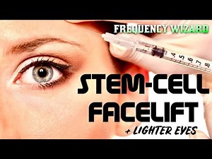 Get A Stem Cell Face Lift Fast + Lighter Eyes! (Subliminal Frequency Wizard Music)