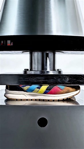 Can Shoes Survive 50 Tons? 👟😱 | Hydraulic Press Test #subscribe