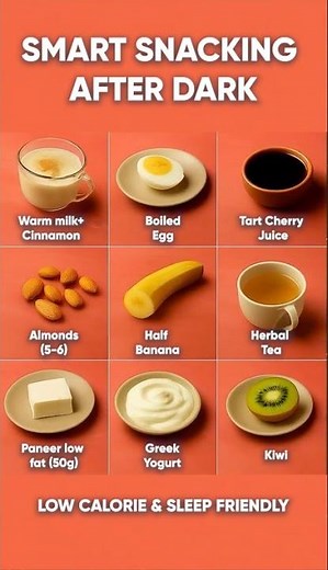 Smart Snacking After Dark because what you eat at night can make or break your sleep and digestion.