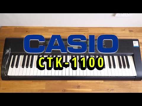 CASIO CTK-1100, A quick look and teardown. QLTD