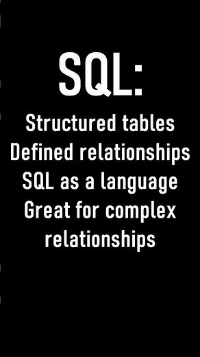 What's the Difference Between SQL and NoSQL?