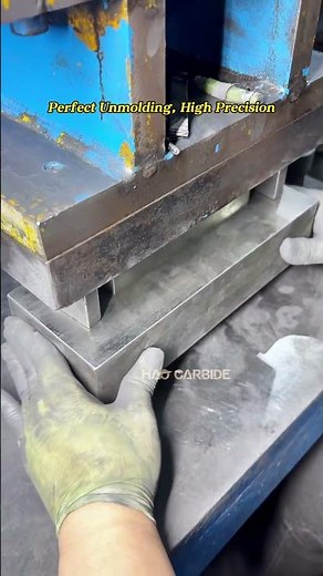 How Fragile Powder Becomes UNBREAKABLE Tungsten Carbide! 😲⚙️ #Shorts #Machining