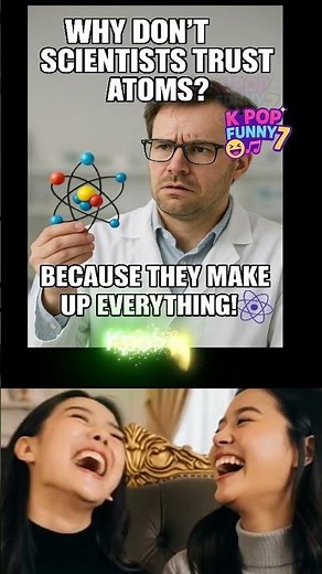 When Atoms Start Lying 😂 | Science Humor ⚛️😂 #Shorts
