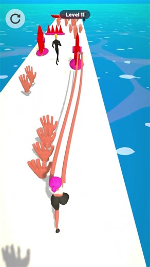 Big hand stack girl game level 11 #gaming #shorts #youtubeshorts