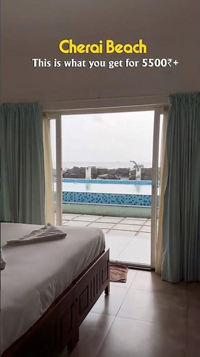 Cherai Beach Resorts | This is what you get for 5500₹ #cheraibeach #kochi