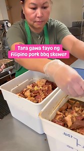 6.9K reactions · 319 shares | Lets make Filipino pork bbq skewer #lumpia #porkbbqskewer #filipinofood #foodtrucklfe #jacksonvillenc | Cecilia Arevalo Bridges | Facebook