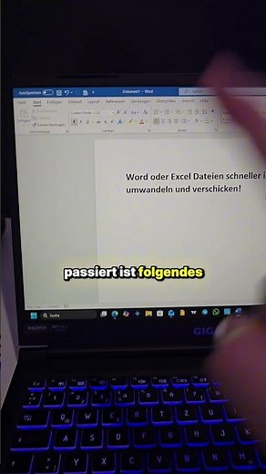 Convert Word or Excel files to PDF and send them faster! 📁🚀