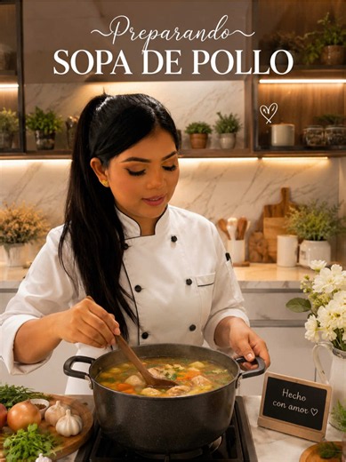 Cómo hacer sopa de pollo casera fácil y deliciosa