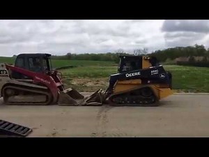 John Deere 333G vs. Takeuchi TL12