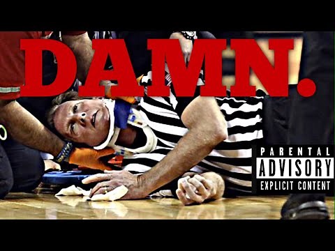 Basketball Referees Getting Hit