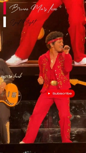 Bruno Mars - I Just Might (The Romantic Album Live) 🌹 #shorts #brunomars