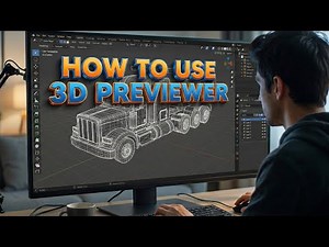 🧊 3D PREVIEWER GUIDE for ATS/ETS2 Skinning! | Beginner-Friendly Tutorial 🚚