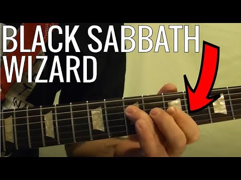 The Wizard - Black Sabbath - Guitar Lesson