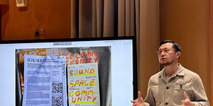 Lecture on experimental music at top conservatory