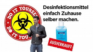 14K views · 160 reactions | Desinfektionsmittel einfach selber machen | DIY. Großes DANKE an Cori Amann für die Hilfe. | ORF Vorarlberg | Facebook