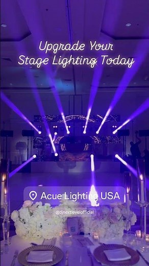 Upgrade Your Stage Lighting Today With Acue Lighting