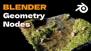 Create a Basic Landscape with Geometry Nodes in Blender | Yash Kejriwal | Skillshare