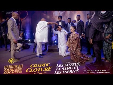 😱WoW quel service d’impactation du patriarche Léopold Mutombo Kalombo à la clôture de HANNUKAH 2026💥