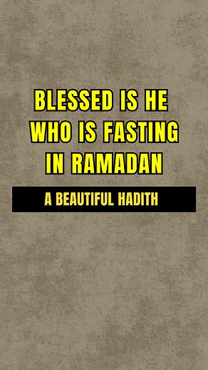 1.7K views · 36 reactions | A beautiful Hadith about Ramadan and Fasting. #QTVtutor #islamicknowledge #islamicreels #islamicreel #beautifulhadith | Qtvtutor | Facebook