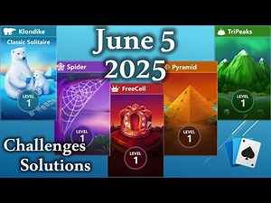 Microsoft Solitaire Collection: June 5, 2025