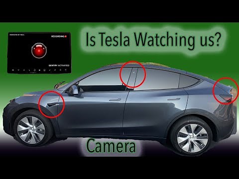 2020 Tesla Model Y - Hidden Features {Sentry Mode, Dash Cam} Auto save - CABIN CAMERA FOR TESLA!
