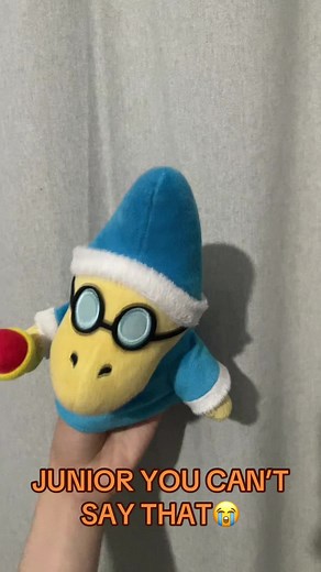 JUNIOR YOU CANT SAY THAT😭#sml #jeffy #puppet #plush #mario | Jeffy Puppet