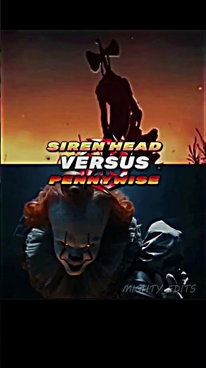 Siren Head vs Pennywise #fyp #edit #1v1 #battle #vsedit #recommended #viral #meme