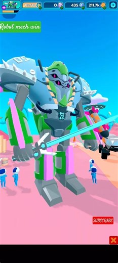 Robot mech win#mechangelion #shortsviral