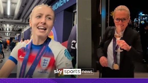 England Euro 2025: How Lionesses celebrated stunning Euros win!