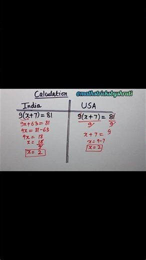 Fast Calculation🔥 #maths #equation #shorts #calculation #fast #quickmath #school #class