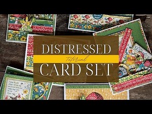 Distressed Card Set Tutorial - Little Things - Card Kit Vol 02 2023