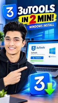 3uTools Windows Download & Install in 2 Minutes 🔥