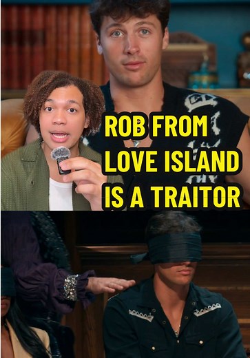 Rob from Love Island: The Master Traitor This Season