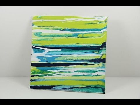 Make your own drip art canvases | DecoArt®